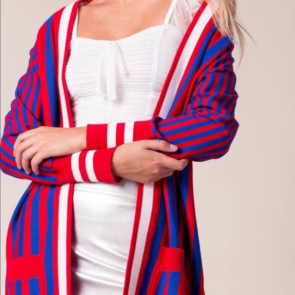 ❤️💙 League Cardigan - Picture 2 of 5